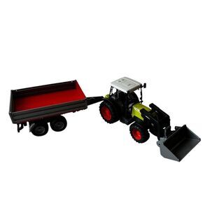 Bruder 02112 CLAAS Nectis 267 F w/ Front Loader and Trailer